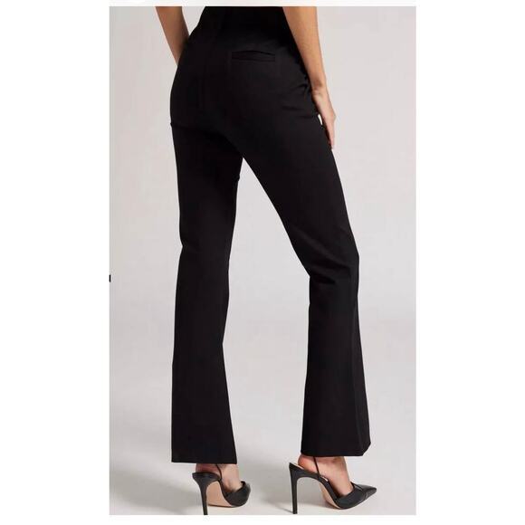 NEW Generation Love Rylee Ponte Pant Flared Leg High Waisted Black Size 0 - Picture 3 of 7